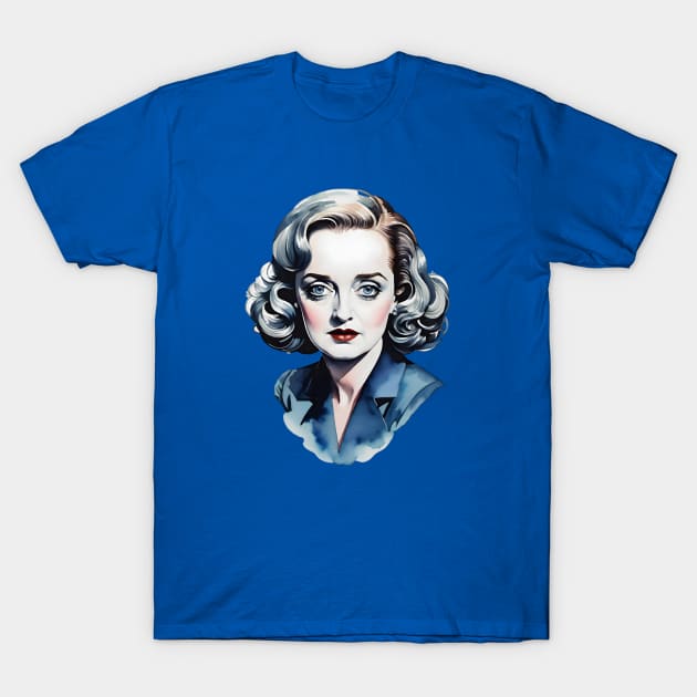 Bette Davis T-Shirt by Sobalvarro